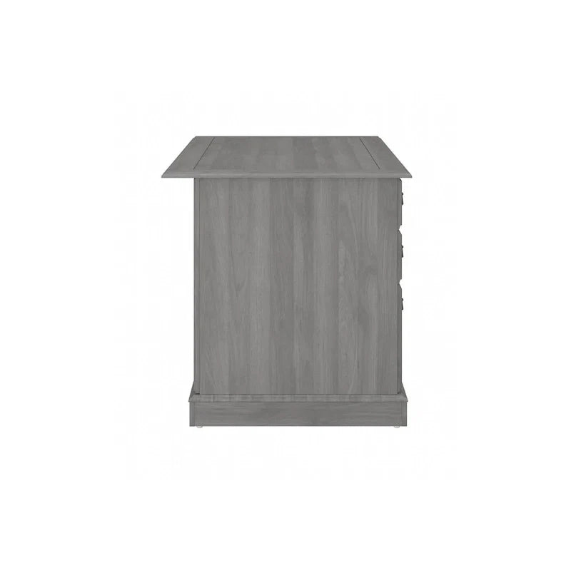 Bureau de direction Bush Furniture Saratoga avec tiroirs et rangements