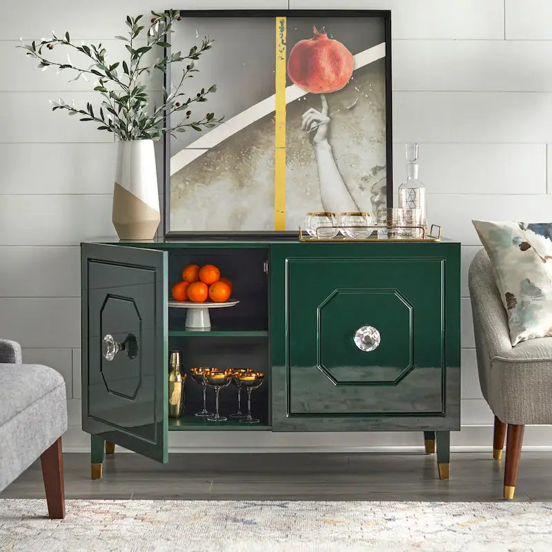 angelo:BUFFET/MEUBLE TV JASLENE GLOSSY GLAM