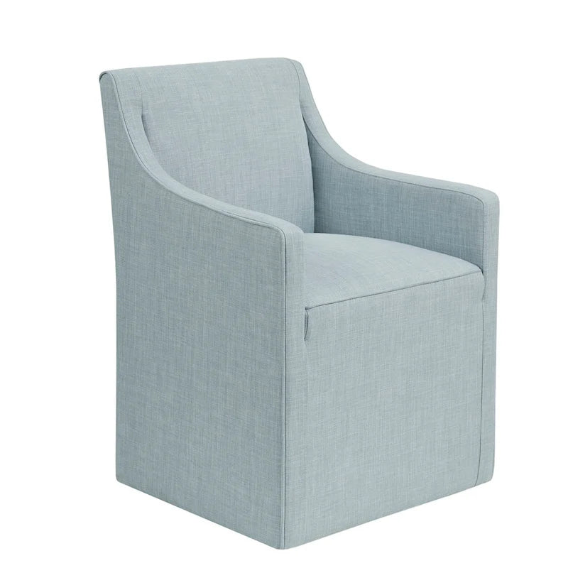 Chaise de salle à manger Charlotte avec roulettes