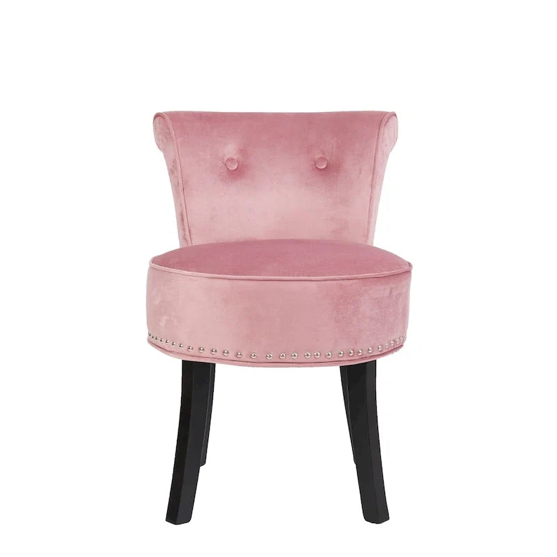 Tabouret de Coiffeuse en Bois Massif de 69,85 cm de haut - 69,85 H X 48,26 L X 29,97 P