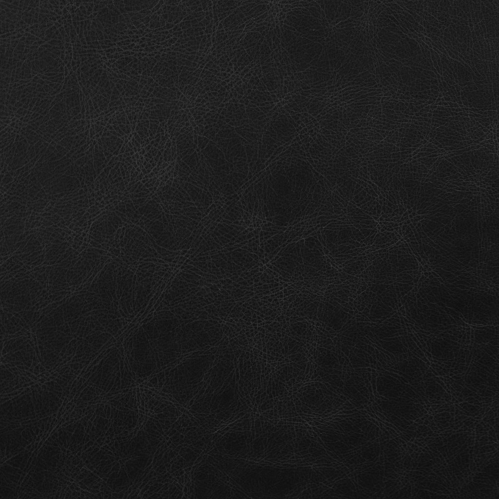Lit avec coussins en cuir | Noir Onyx | Grand lit