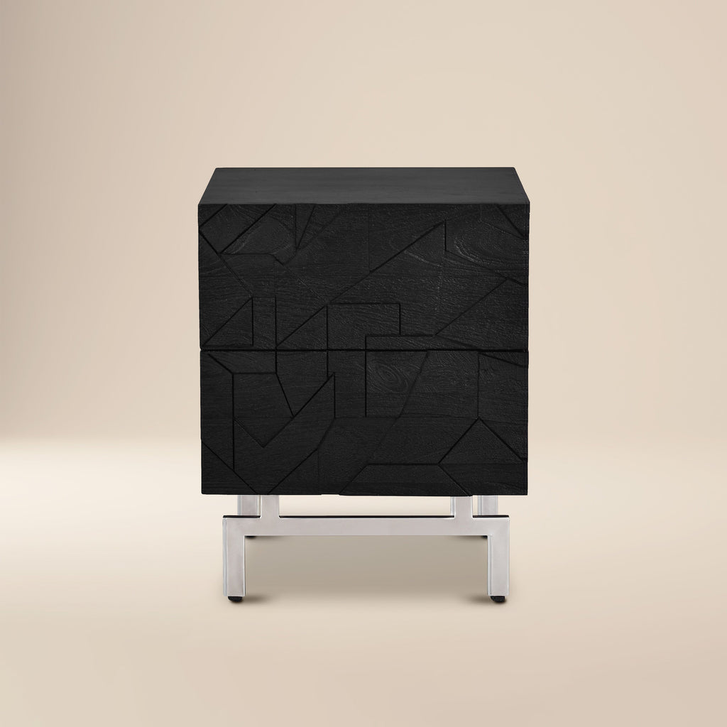 Table de chevet | Noir