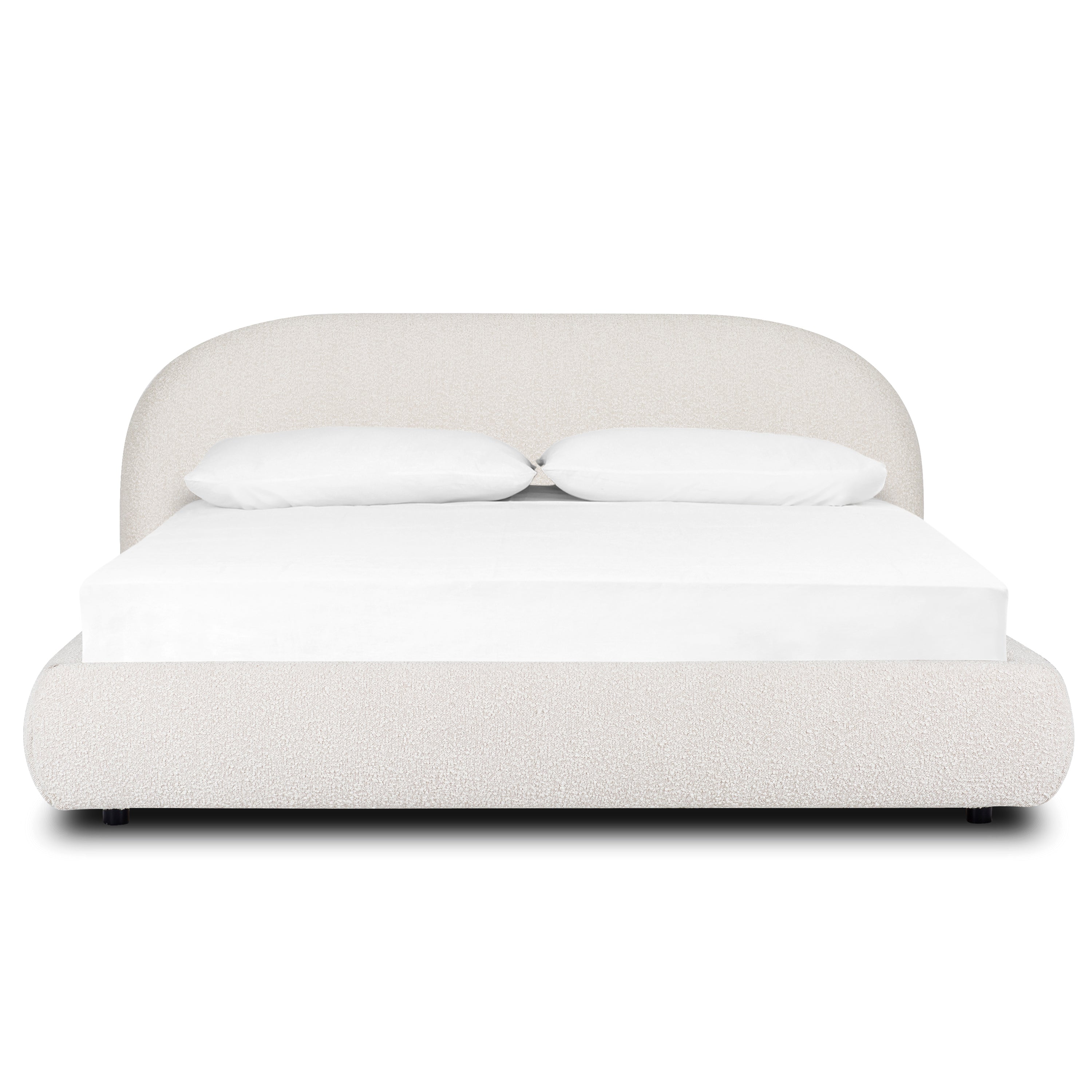 Lit | Bouclette blanche | King