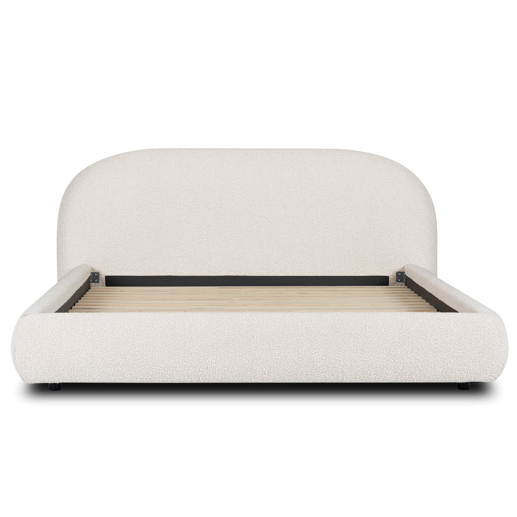 Lit | Bouclette blanche | King