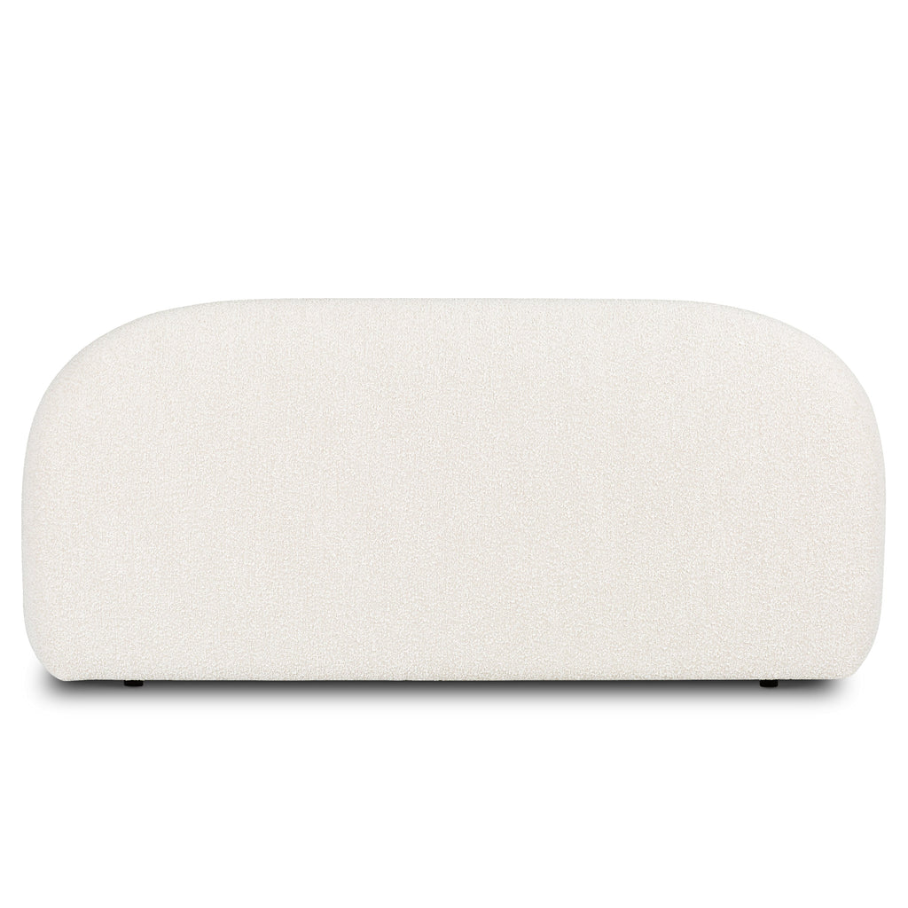 Lit | Bouclette blanche | King