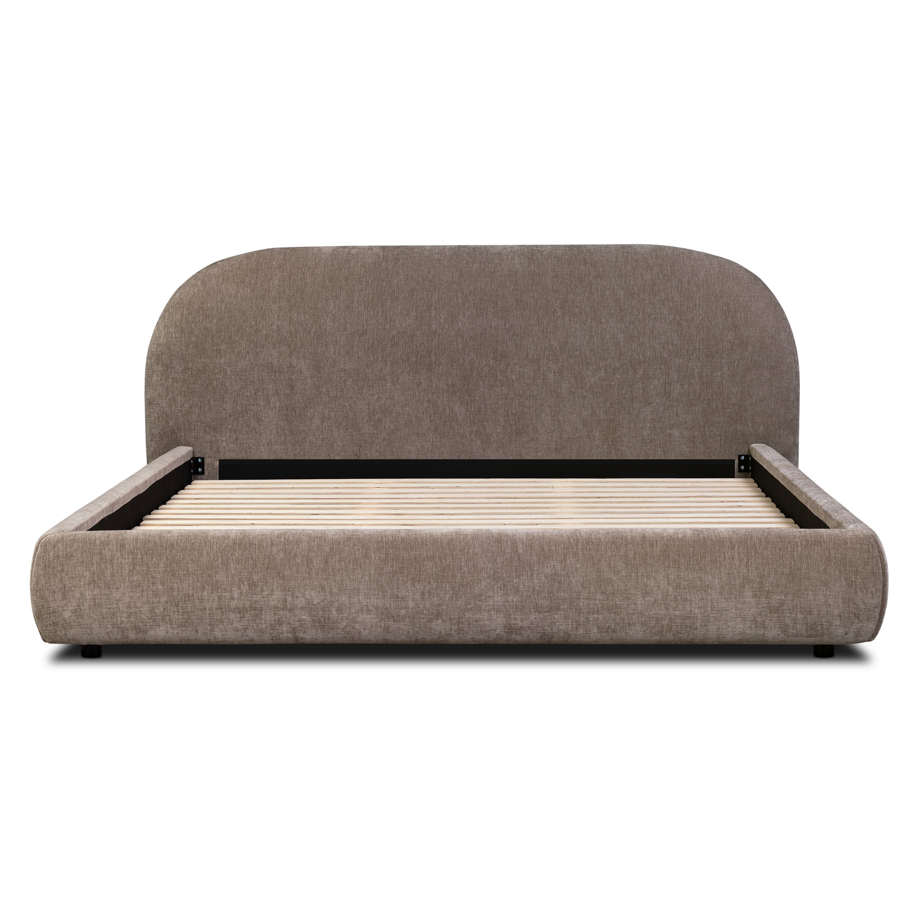 Lit | Marron taupe | Très grand