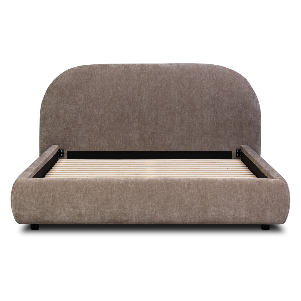 Lit | Brun taupe | Grand lit