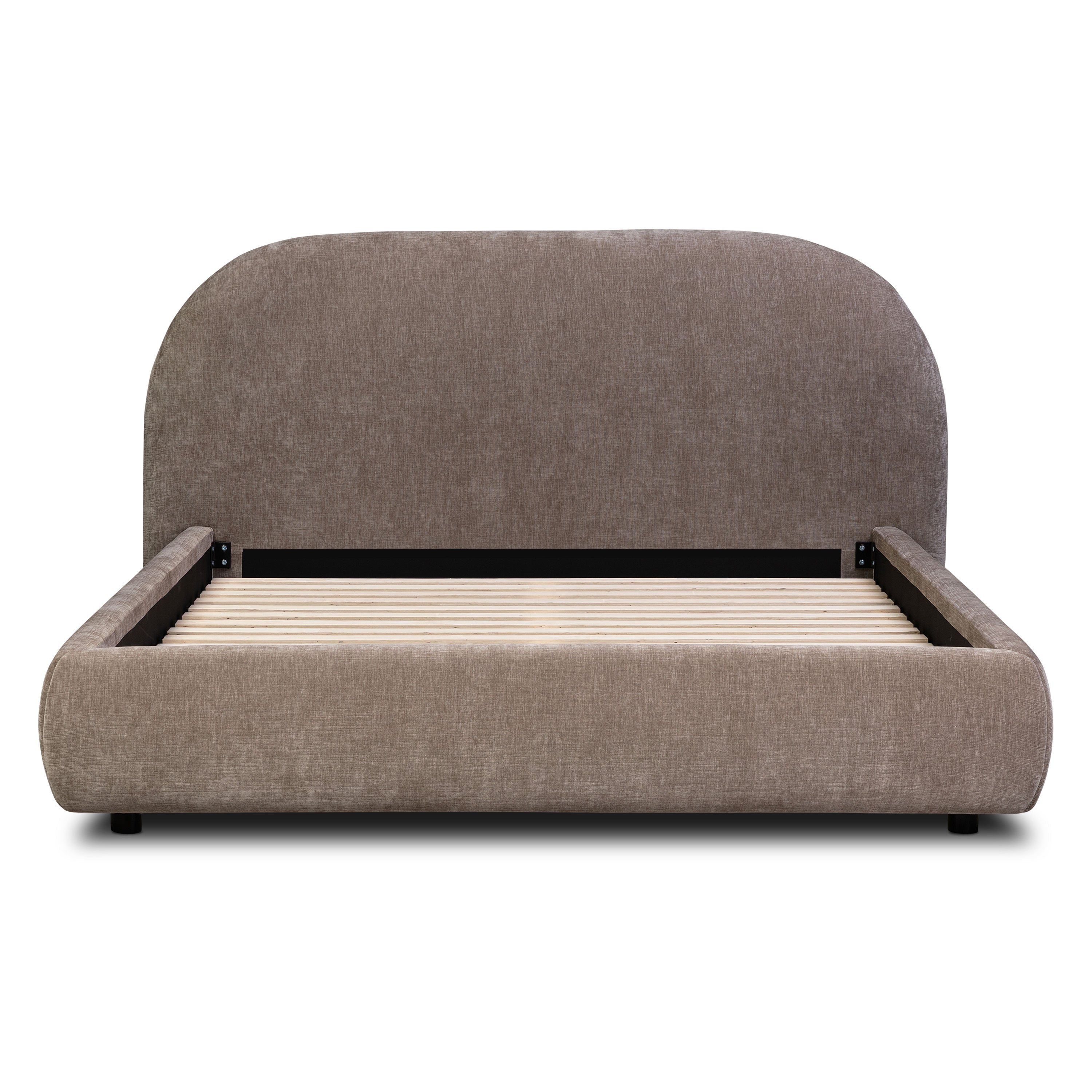 Lit | Brun taupe | Grand lit