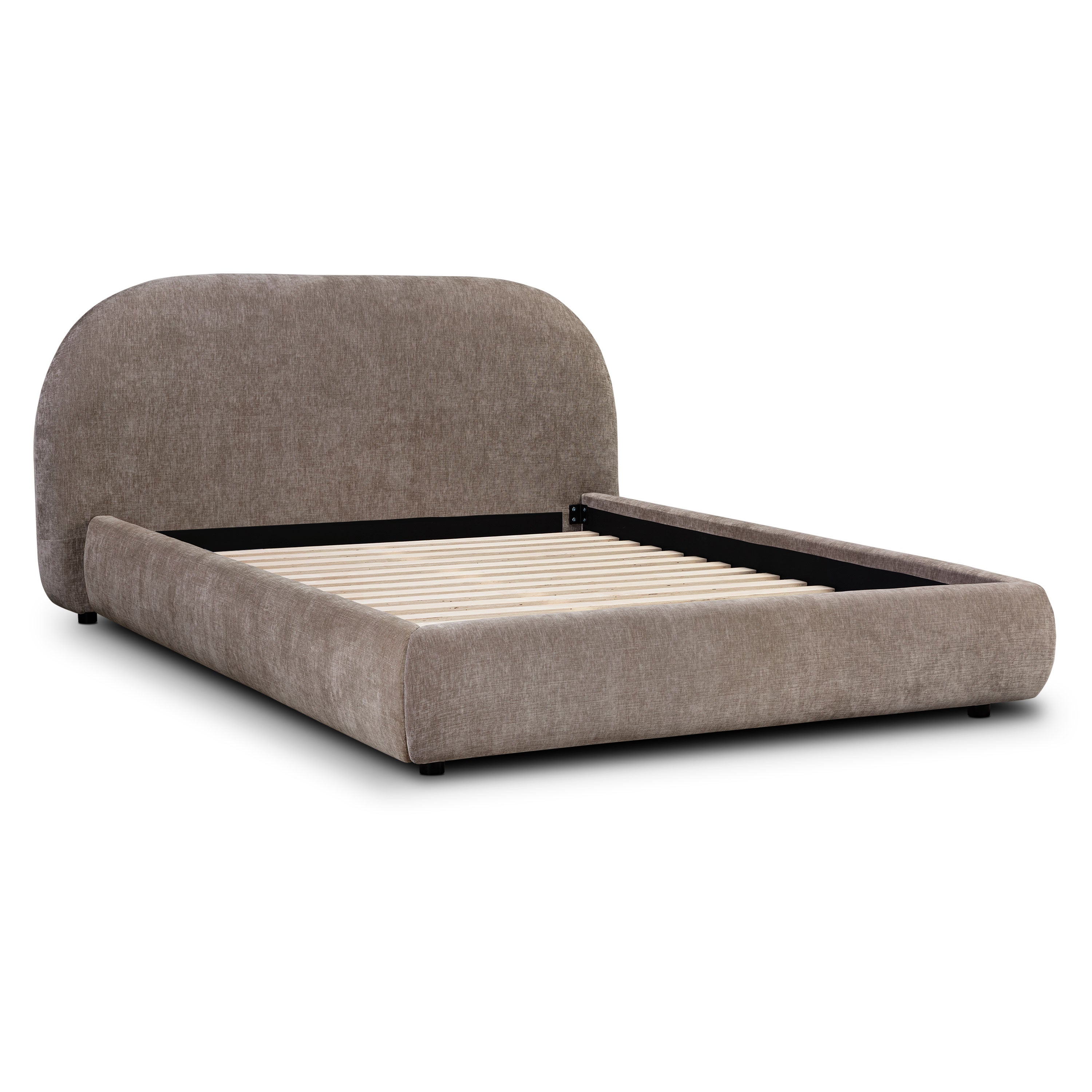 Lit | Brun taupe | Grand lit