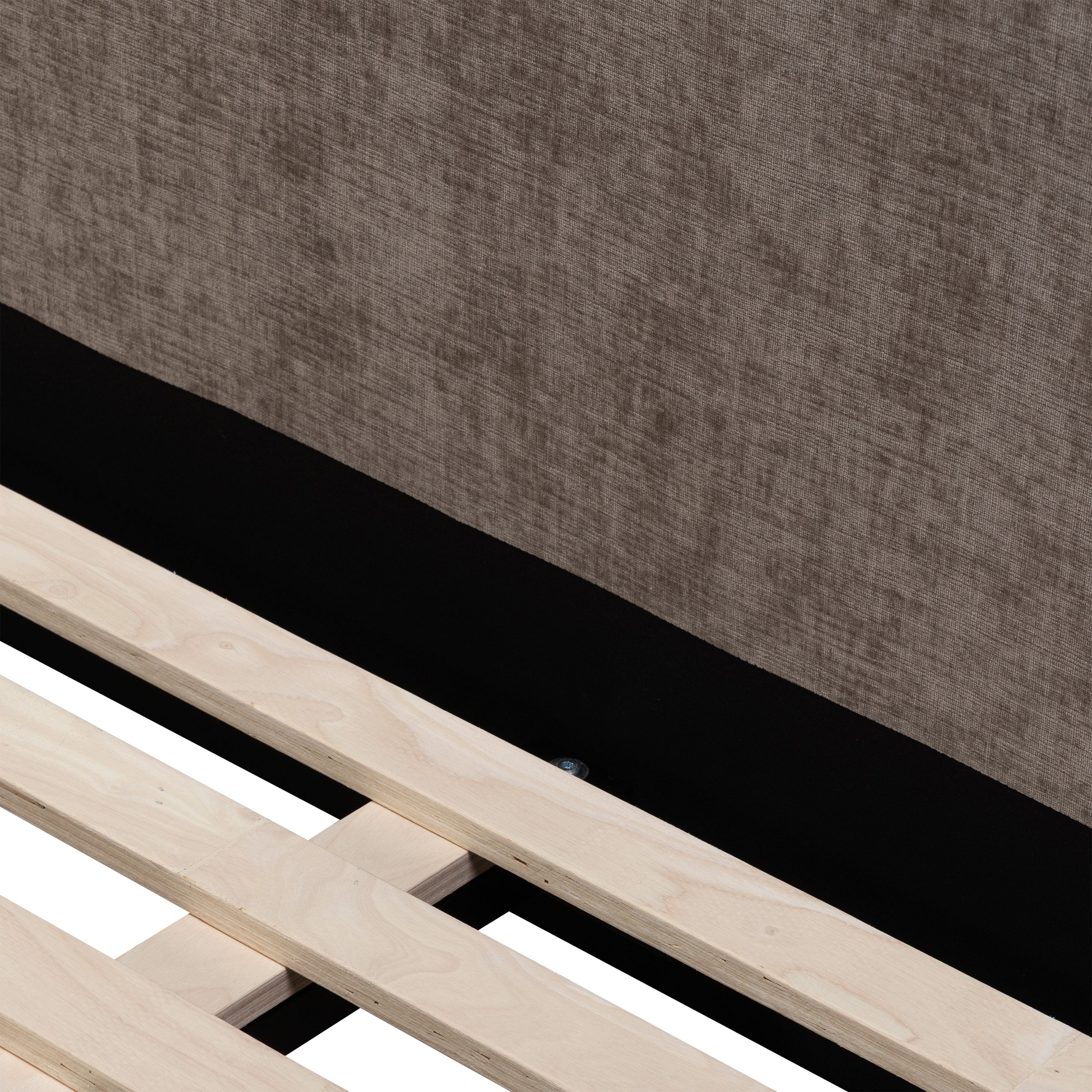 Lit | Brun taupe | Grand lit