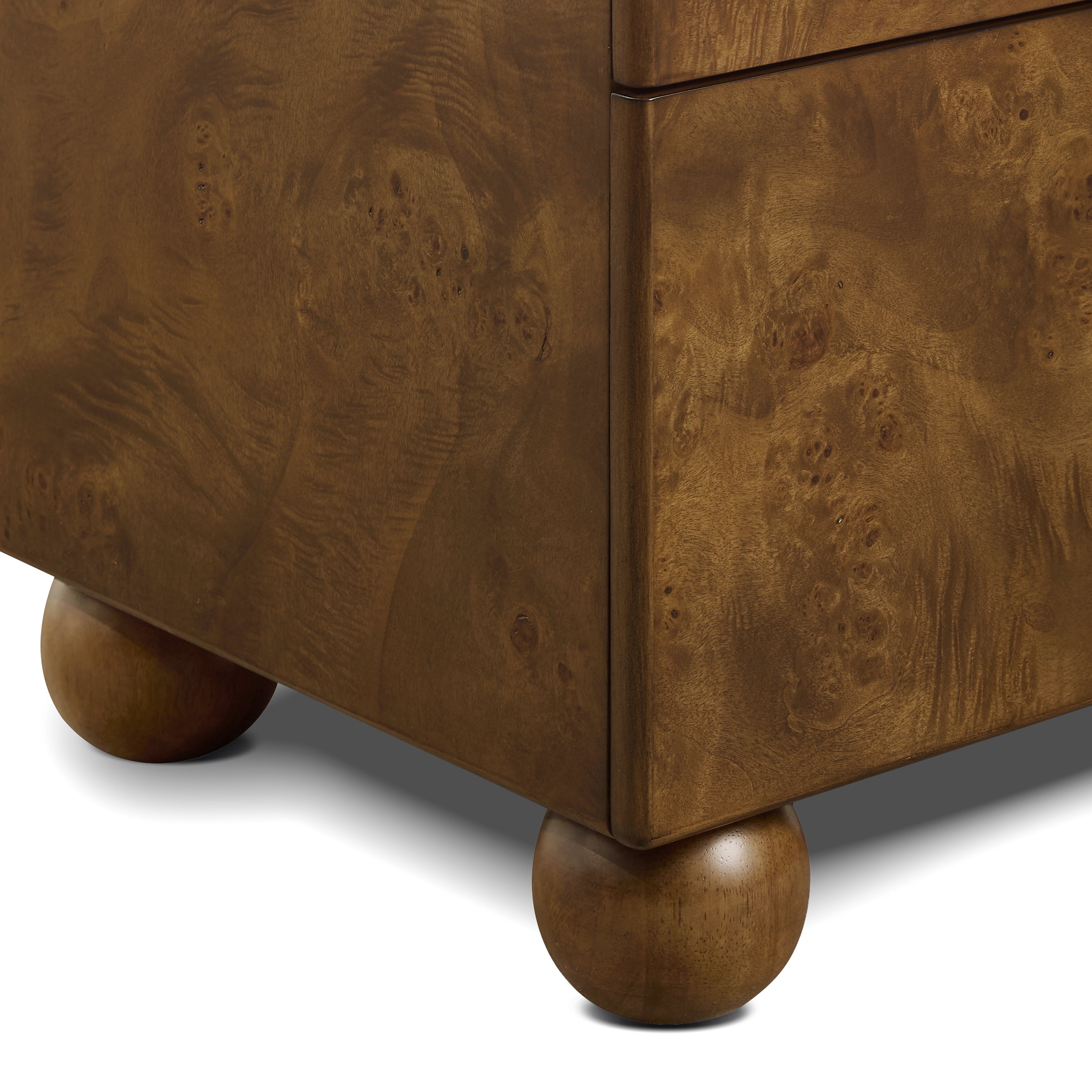 Table de chevet | Noyer madré