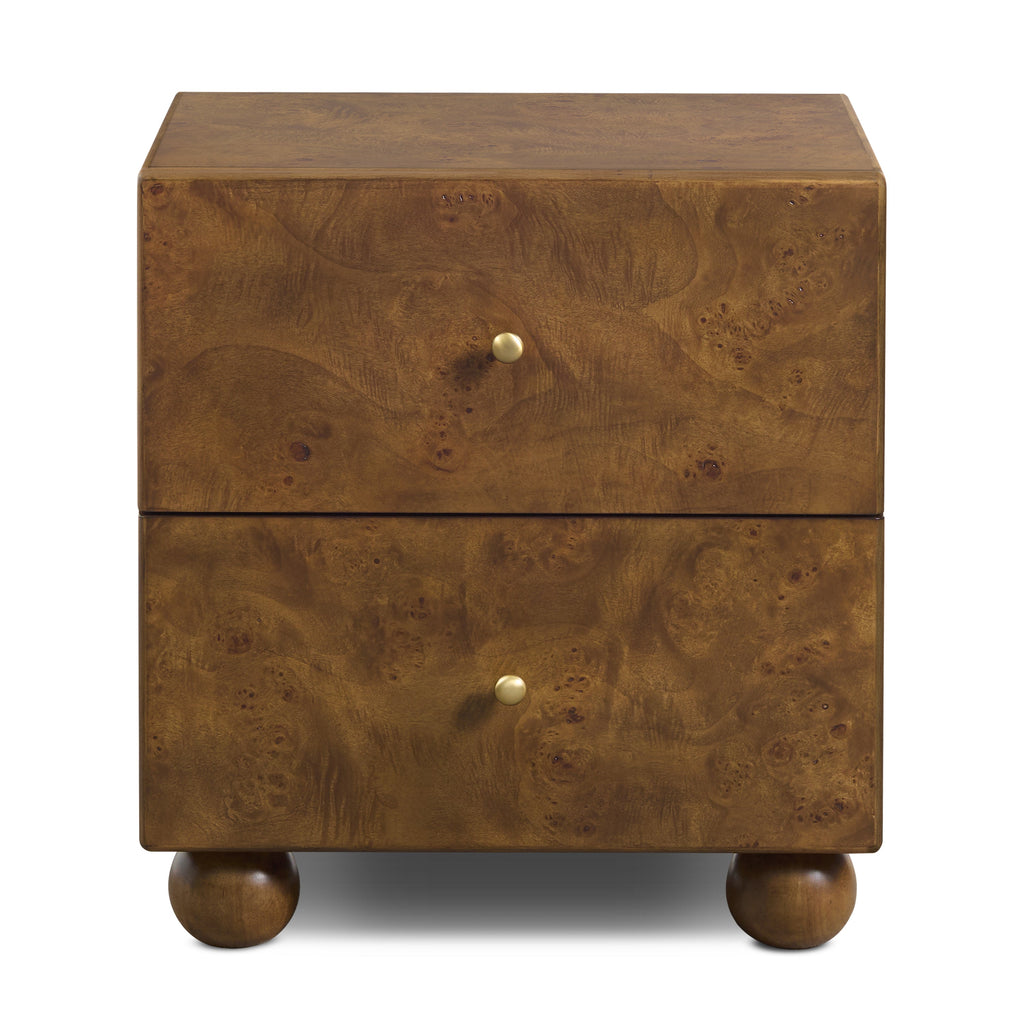 Table de chevet | Noyer madré