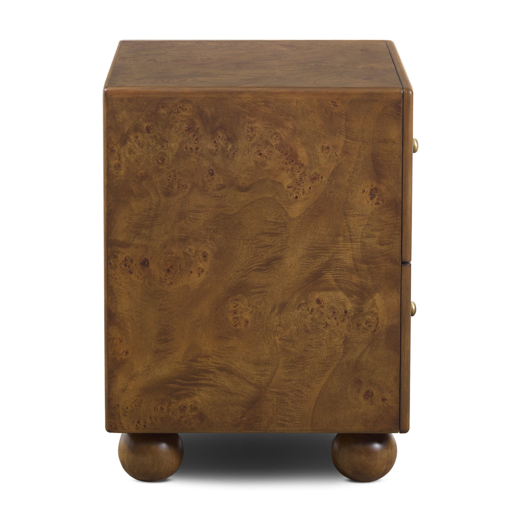 Table de chevet | Noyer madré