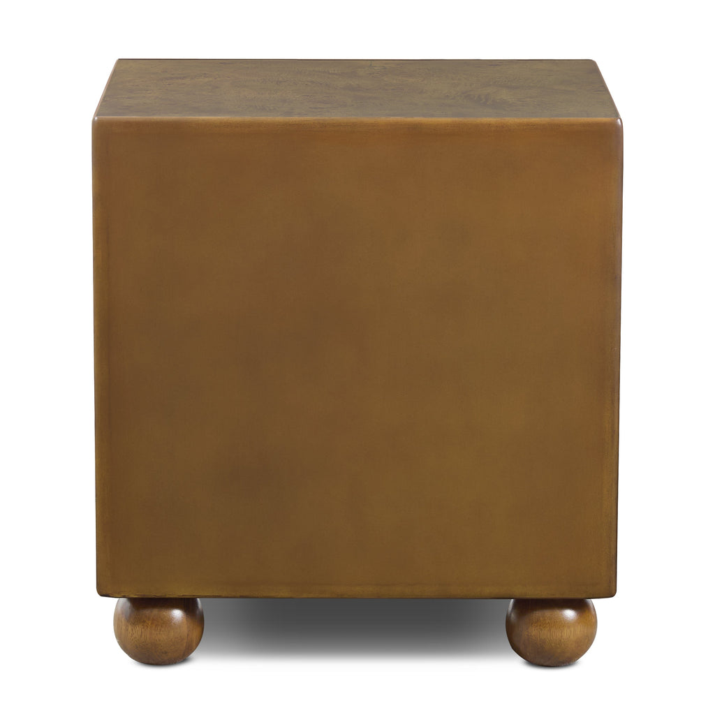 Table de chevet | Noyer madré