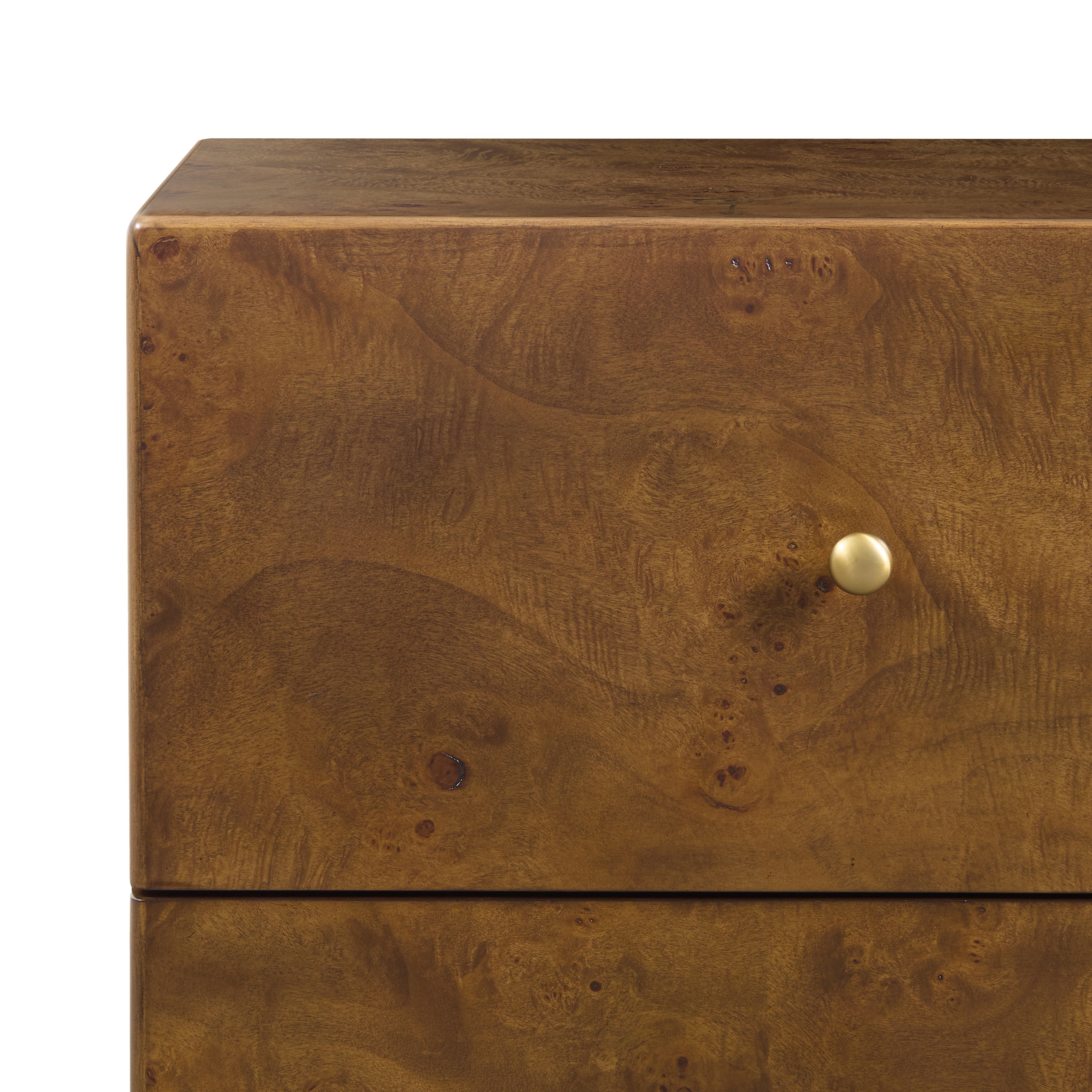 Table de chevet | Noyer madré