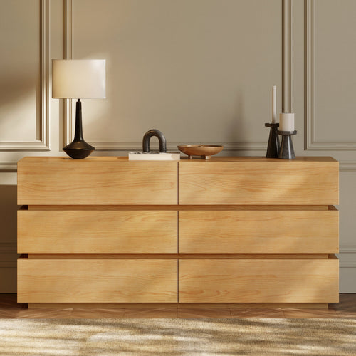 Commode 6 tiroirs | Chêne