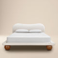 Lit | Boucle blanc écume | King