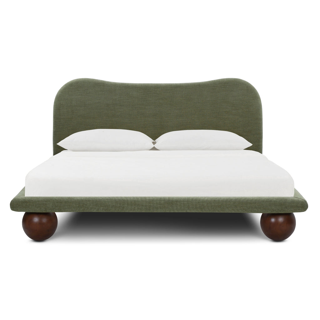Lit - Chenille Performance | Vert Mousse