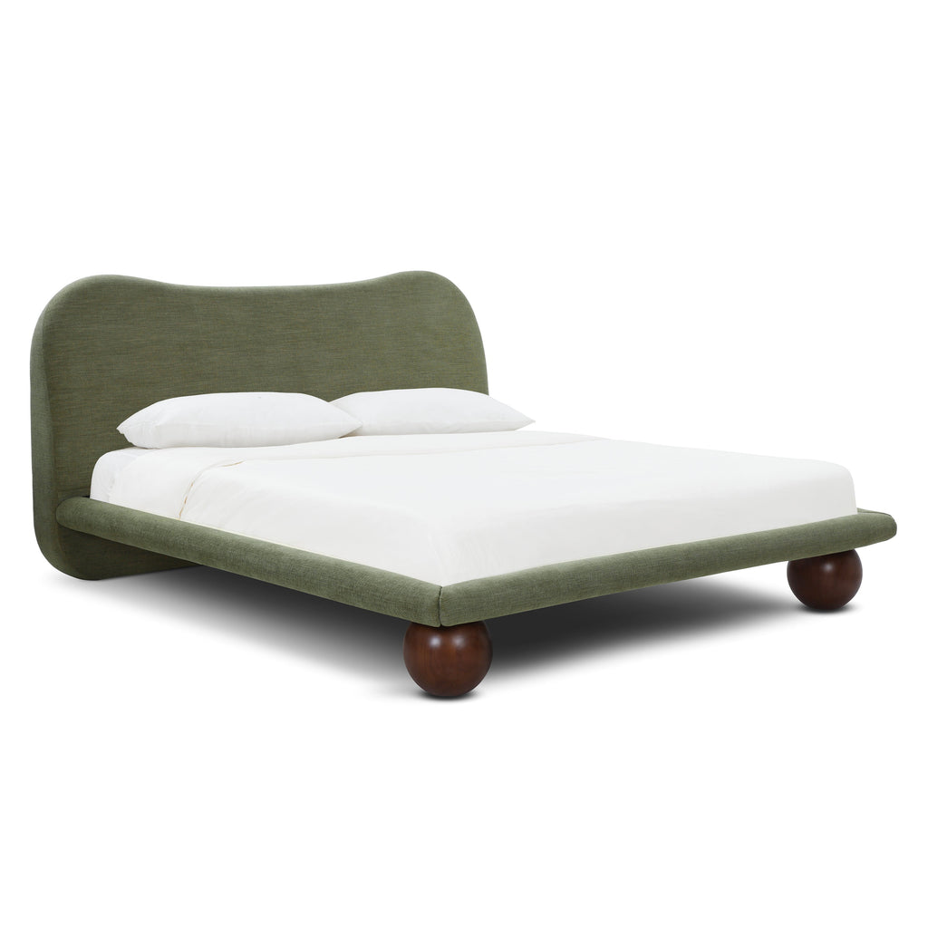 Lit - Chenille Performance | Vert Mousse