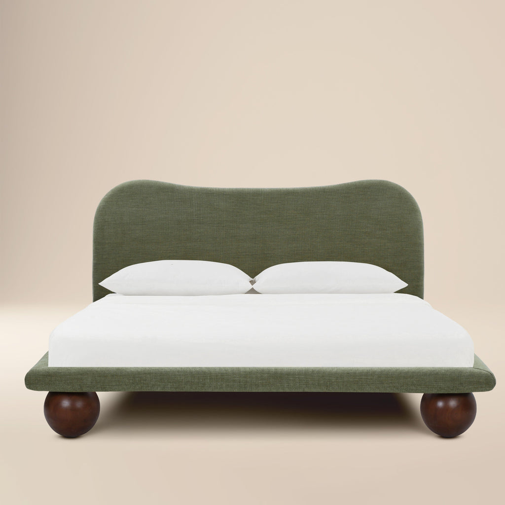 Lit - Chenille Performance | Vert Mousse