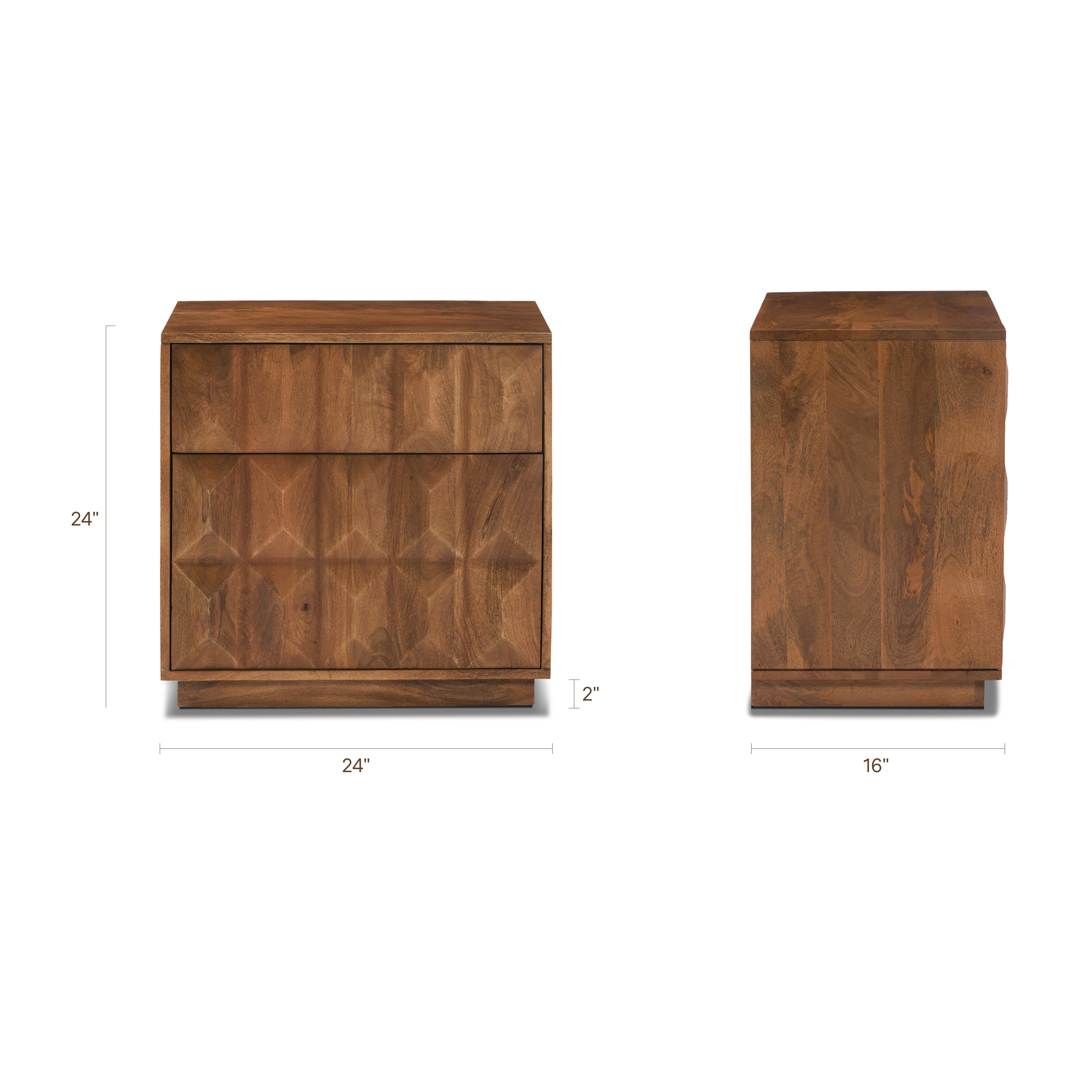 Table de chevet | Noyer américain