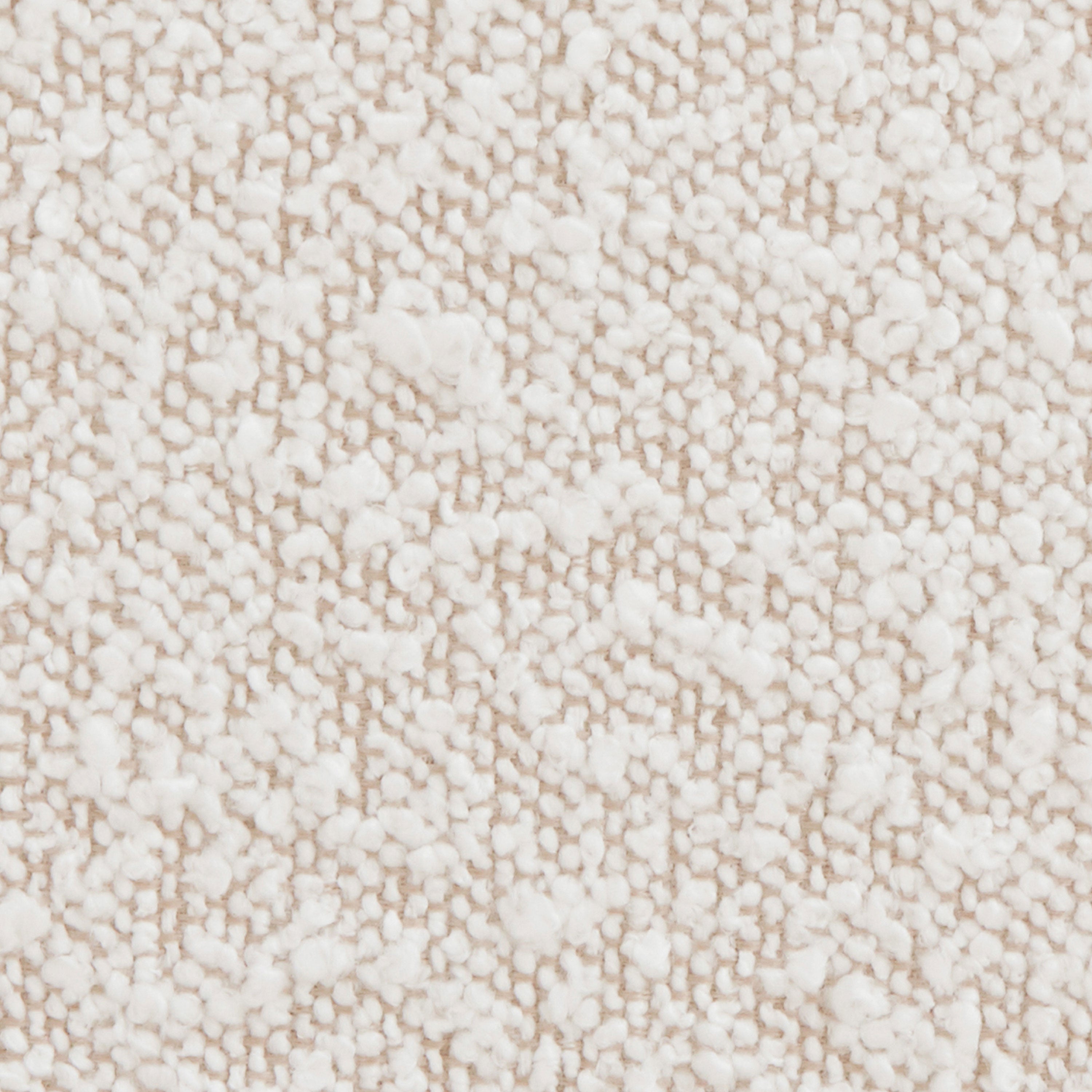 Lit | Boucle Blanche Écume | Grand (Queen)