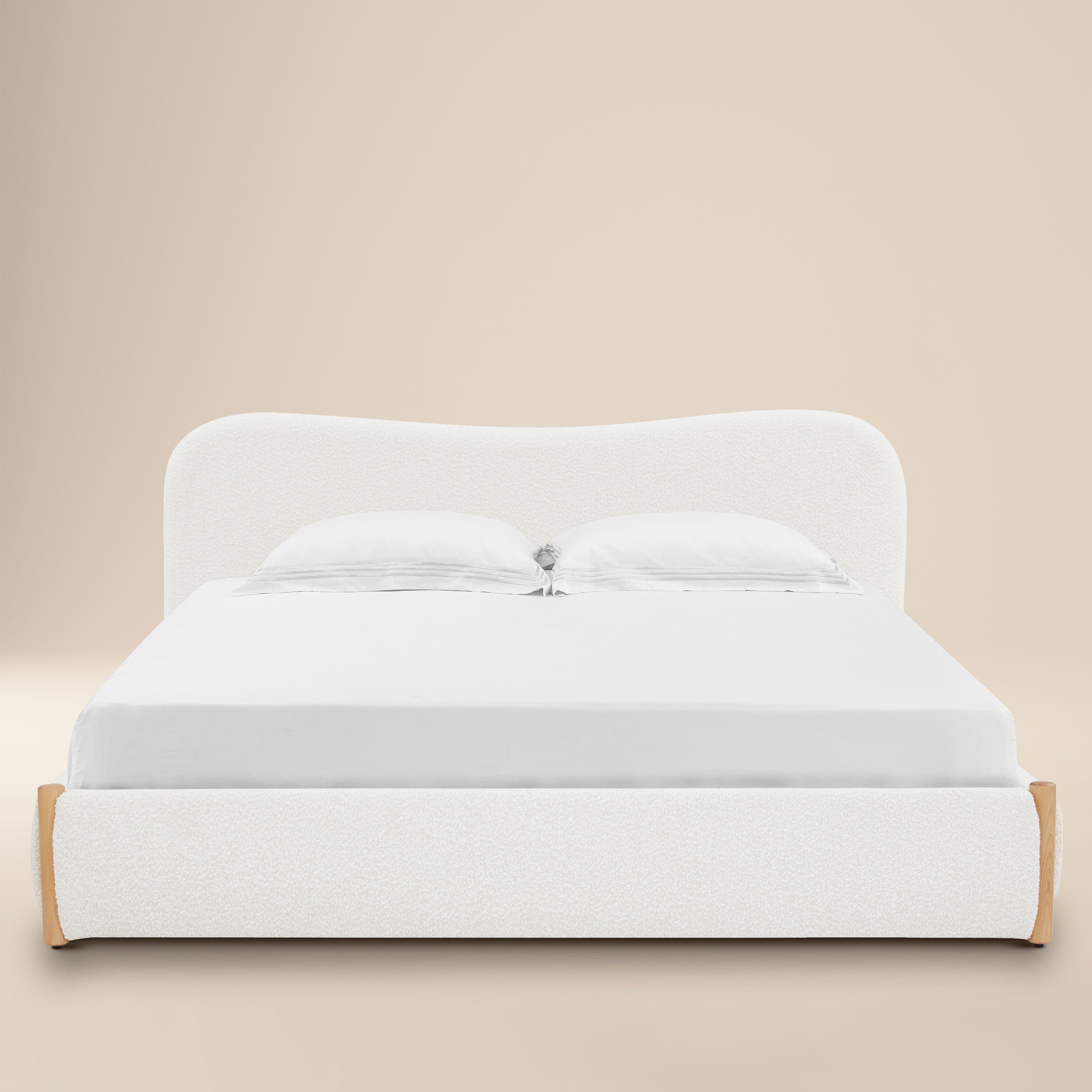 Lit | Boucle blanc écume