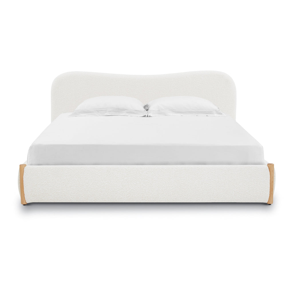 Lit | Boucle blanc écume