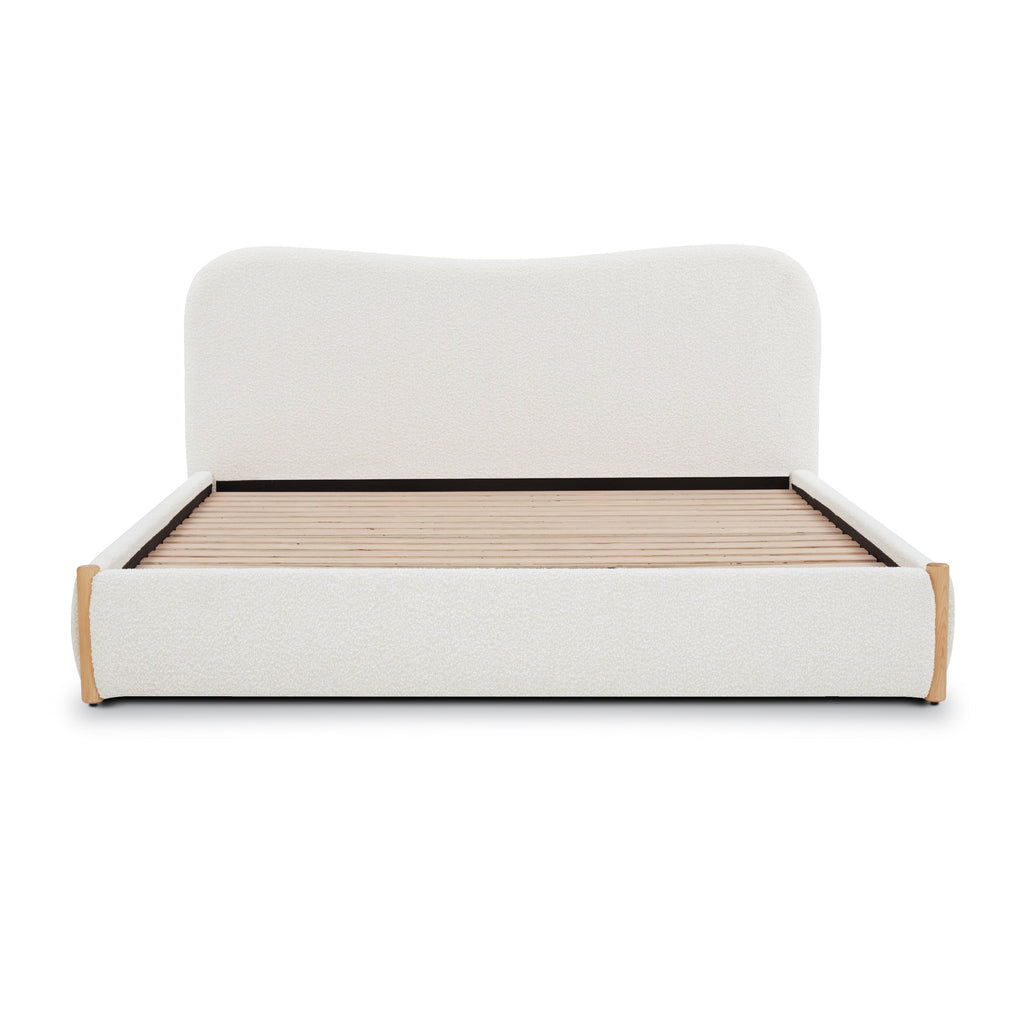 Lit | Boucle blanc écume