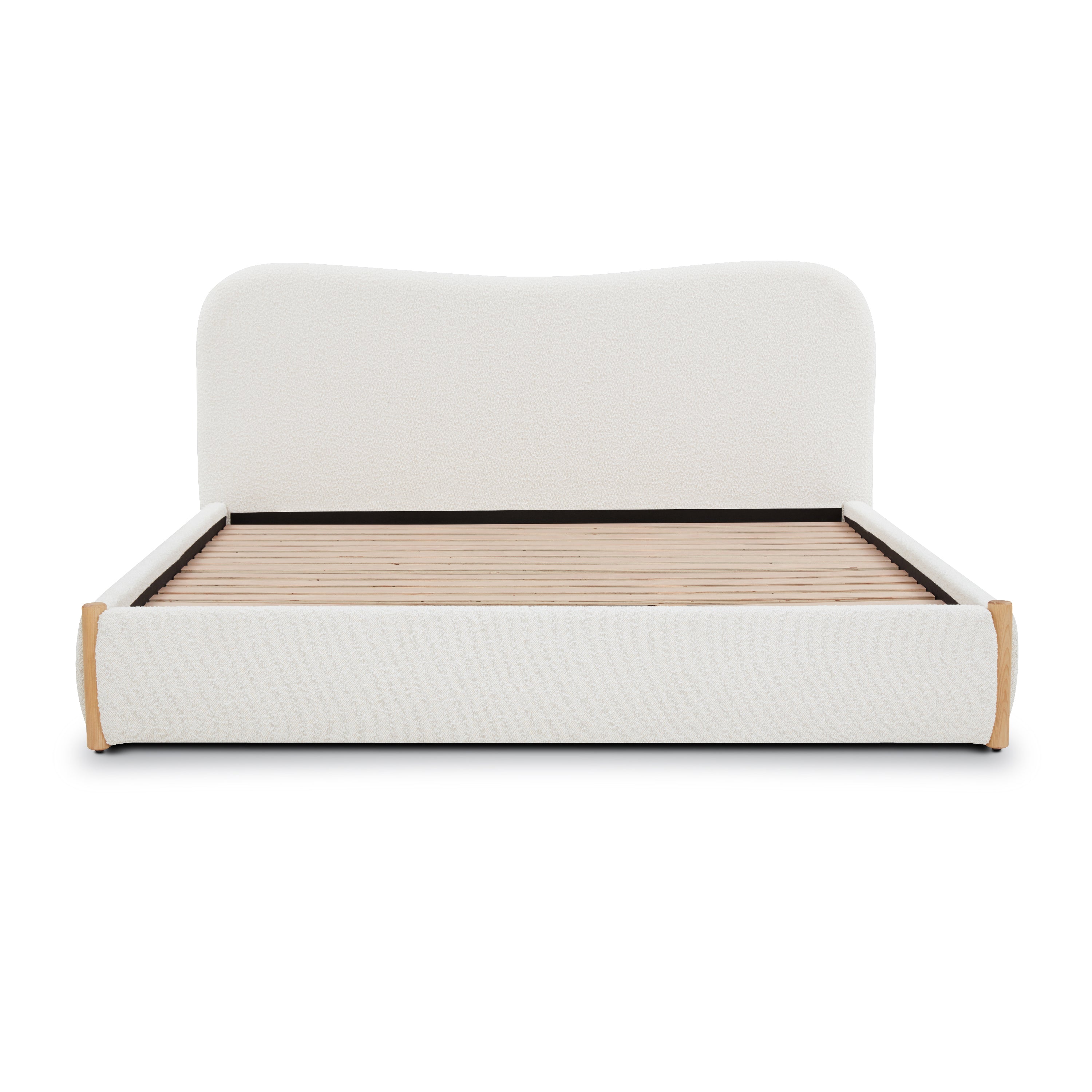 Lit | Boucle blanc écume