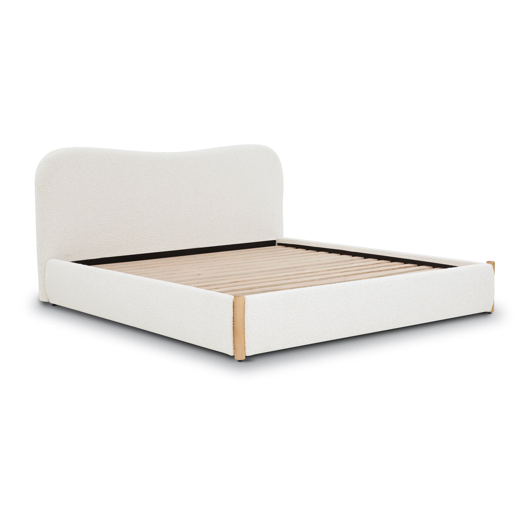 Lit | Boucle blanc écume
