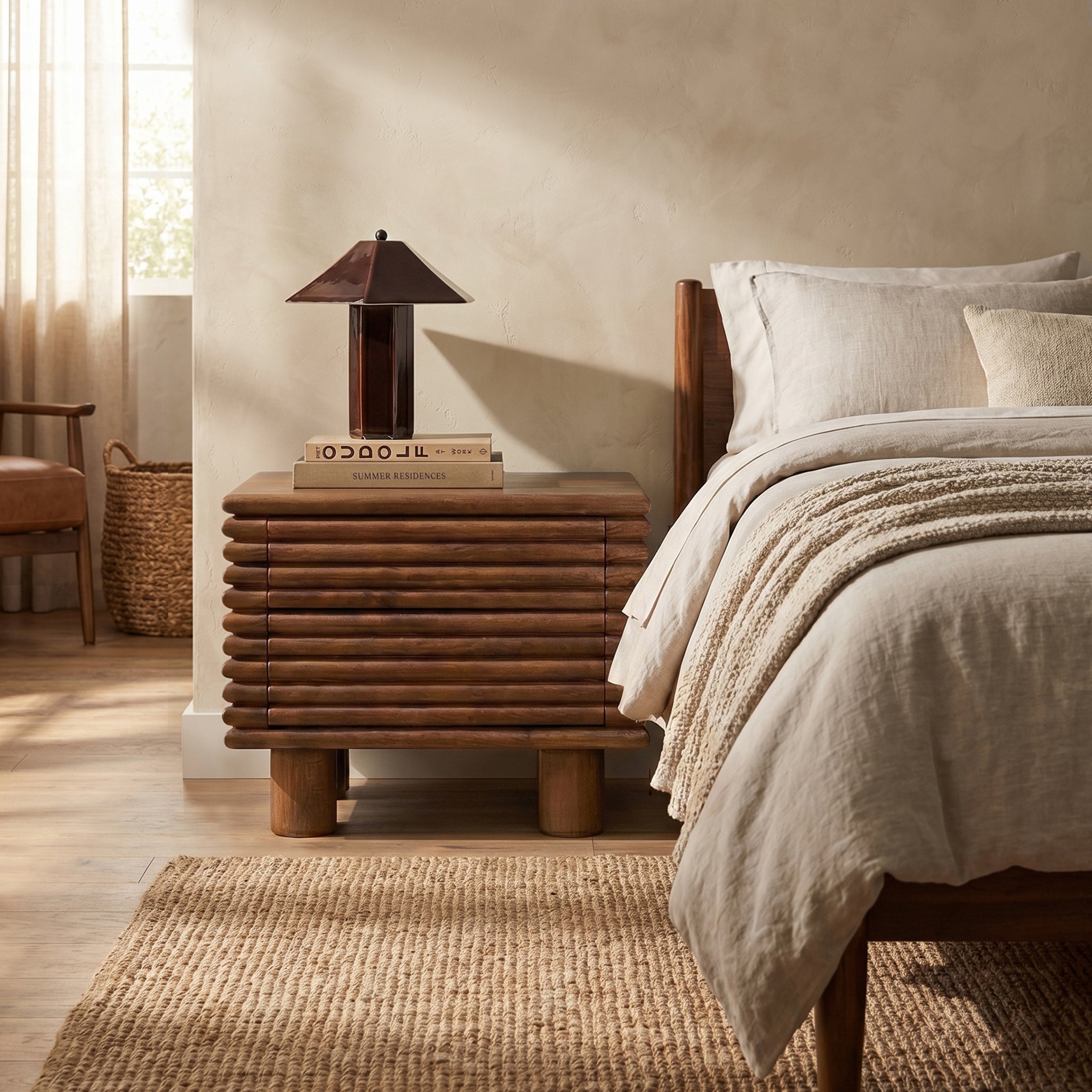 Table de chevet | Noyer