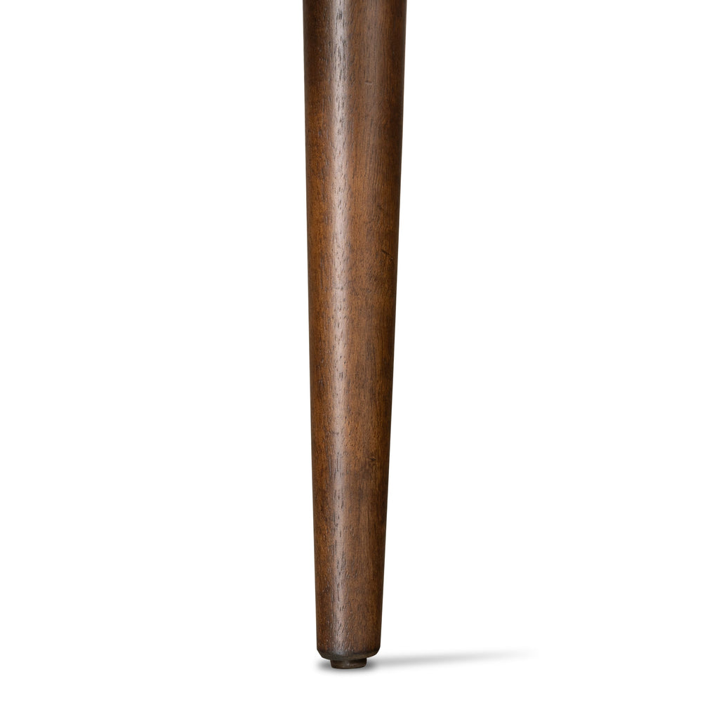Banc en cuir | Marron cacao