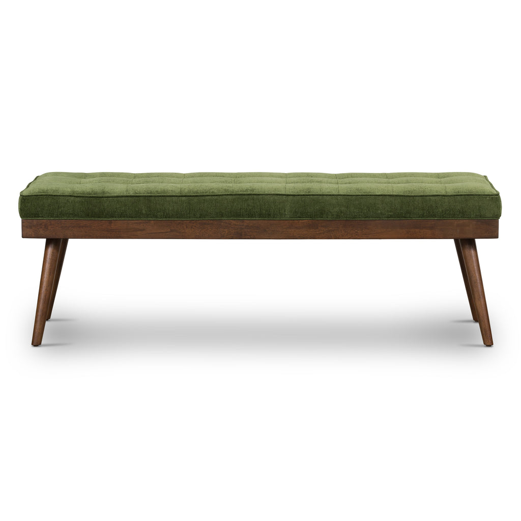 Banc en tissu | Vert vieilli