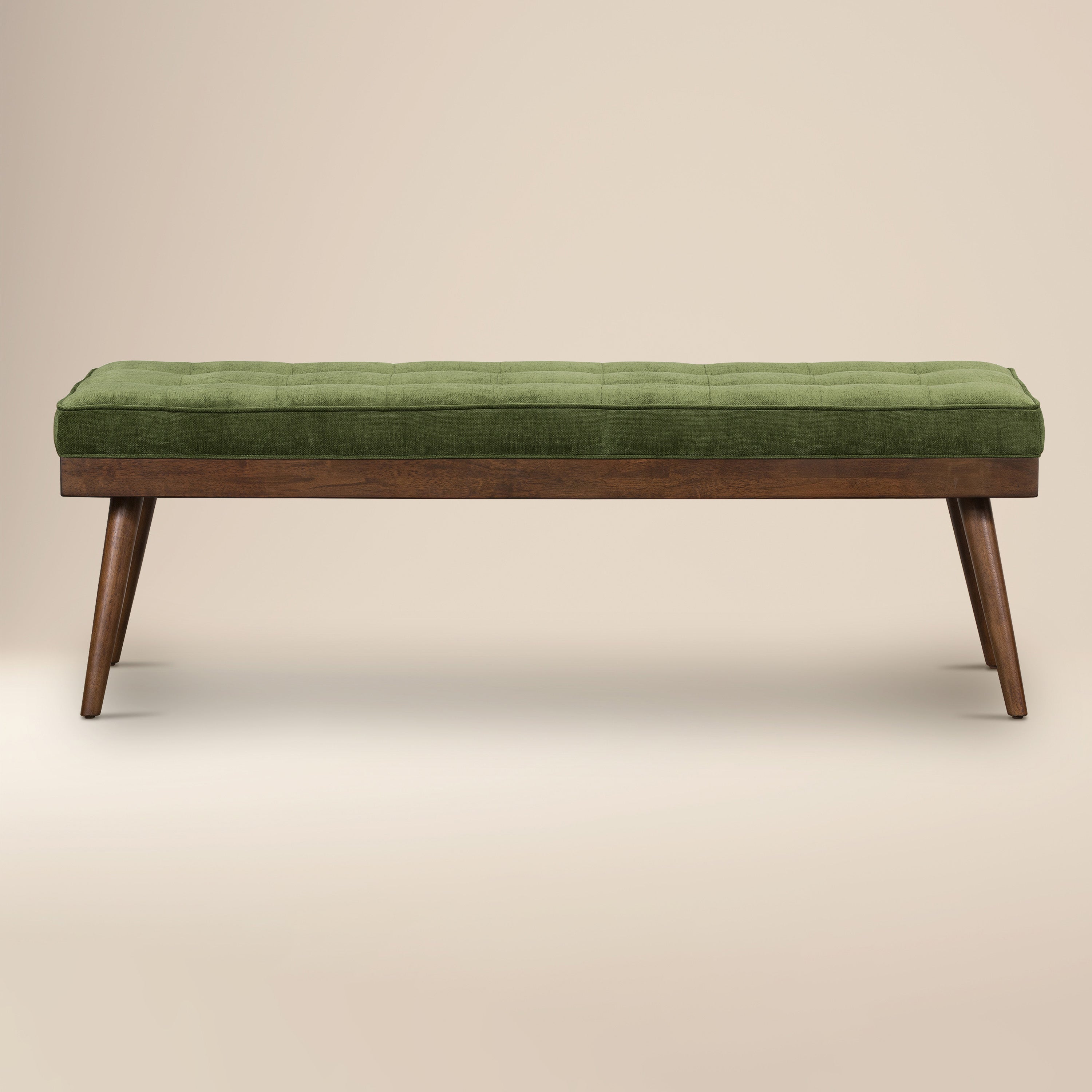 Banc en tissu | Vert vieilli