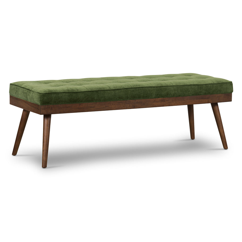 Banc en tissu | Vert vieilli