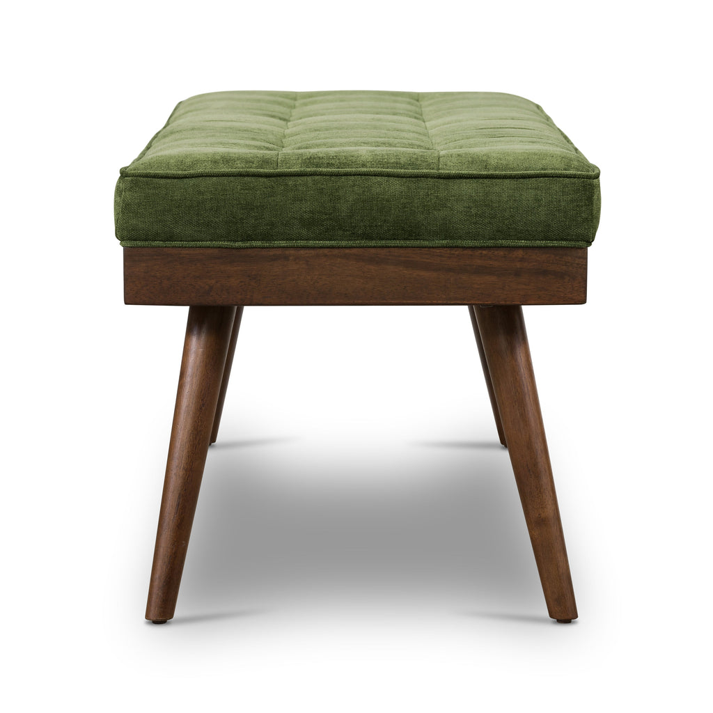Banc en tissu | Vert vieilli