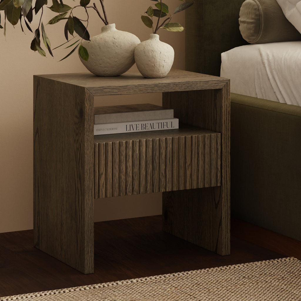 Table de chevet | Toundra Brun