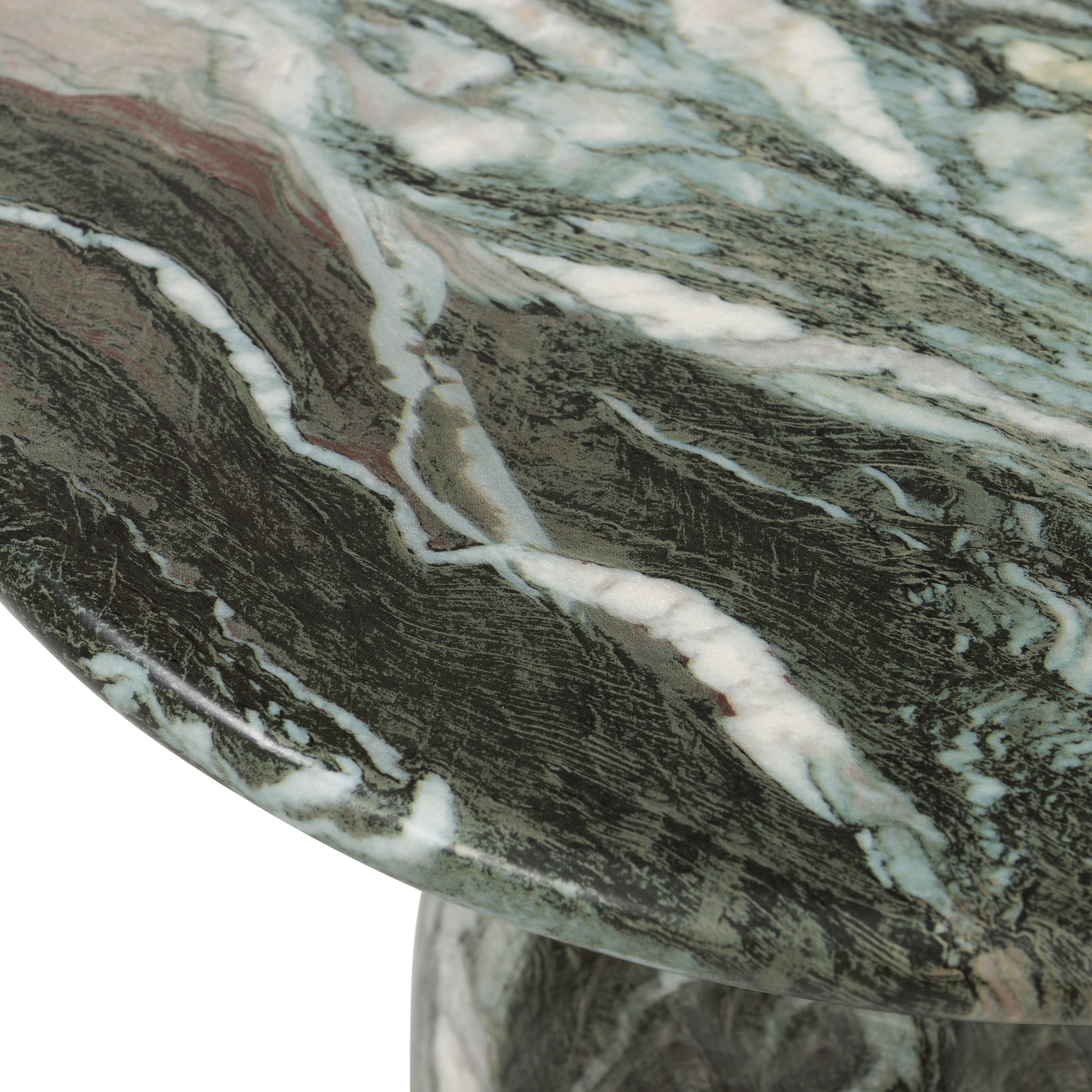 Table d'appoint | Marbre vert