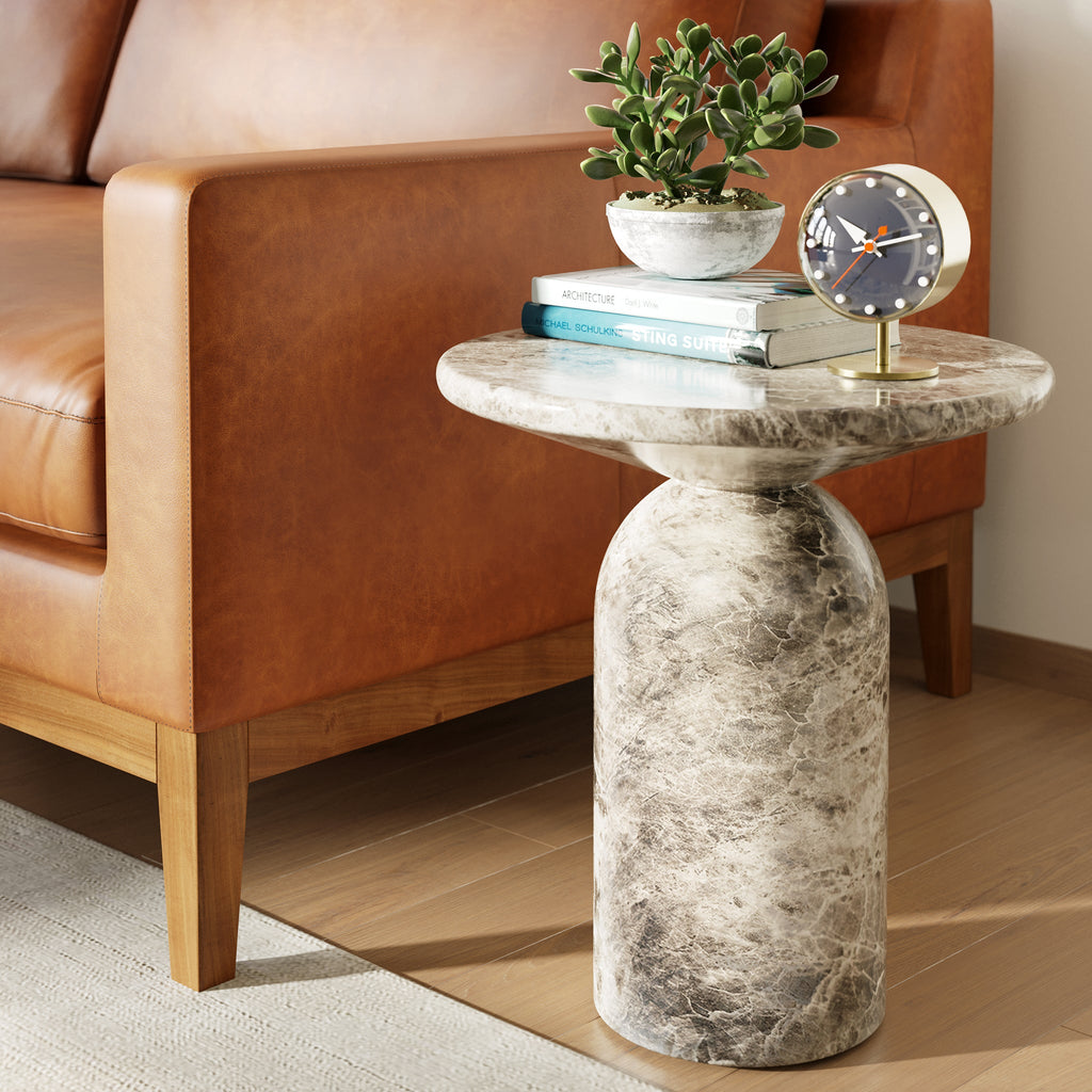 Table d'appoint | Marbre gris