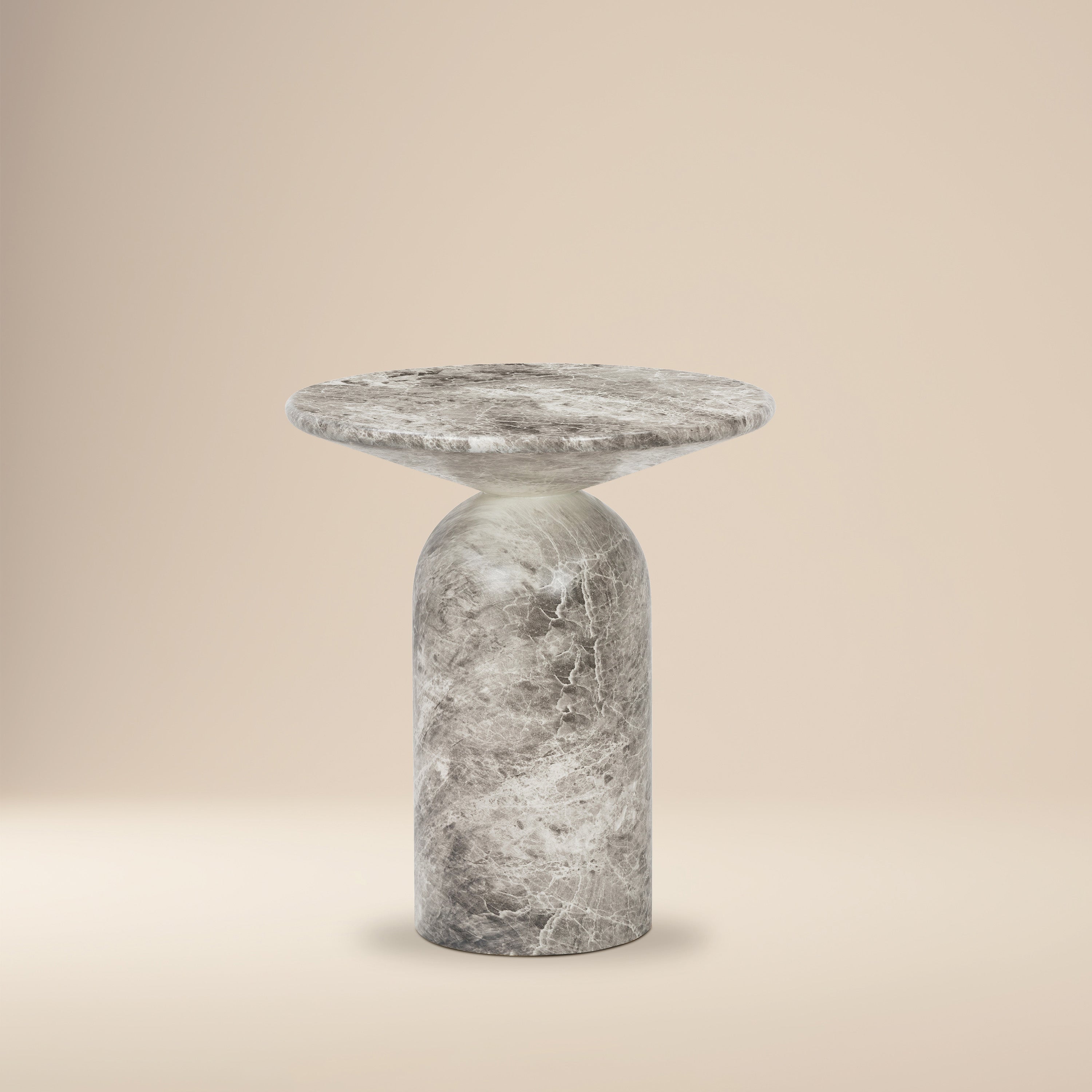 Table d'appoint | Marbre gris