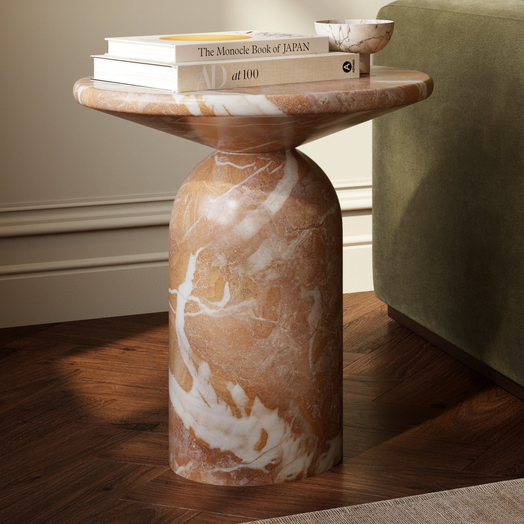 Table d'appoint | Rouge Jasper