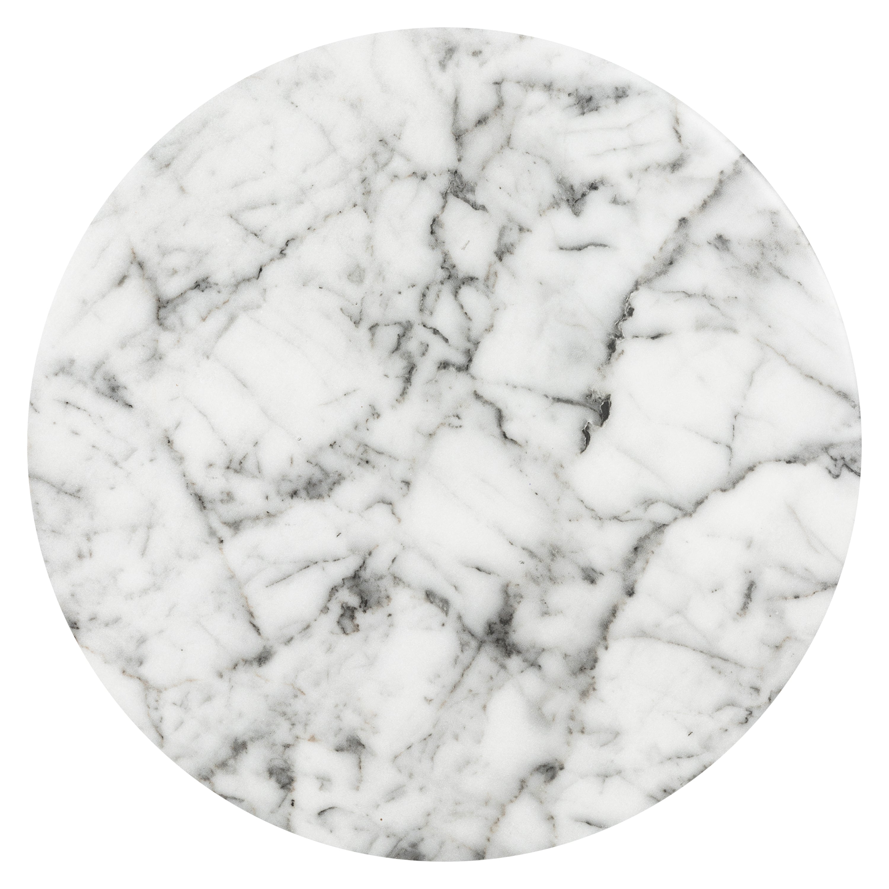 Table d'appoint | Marbre blanc