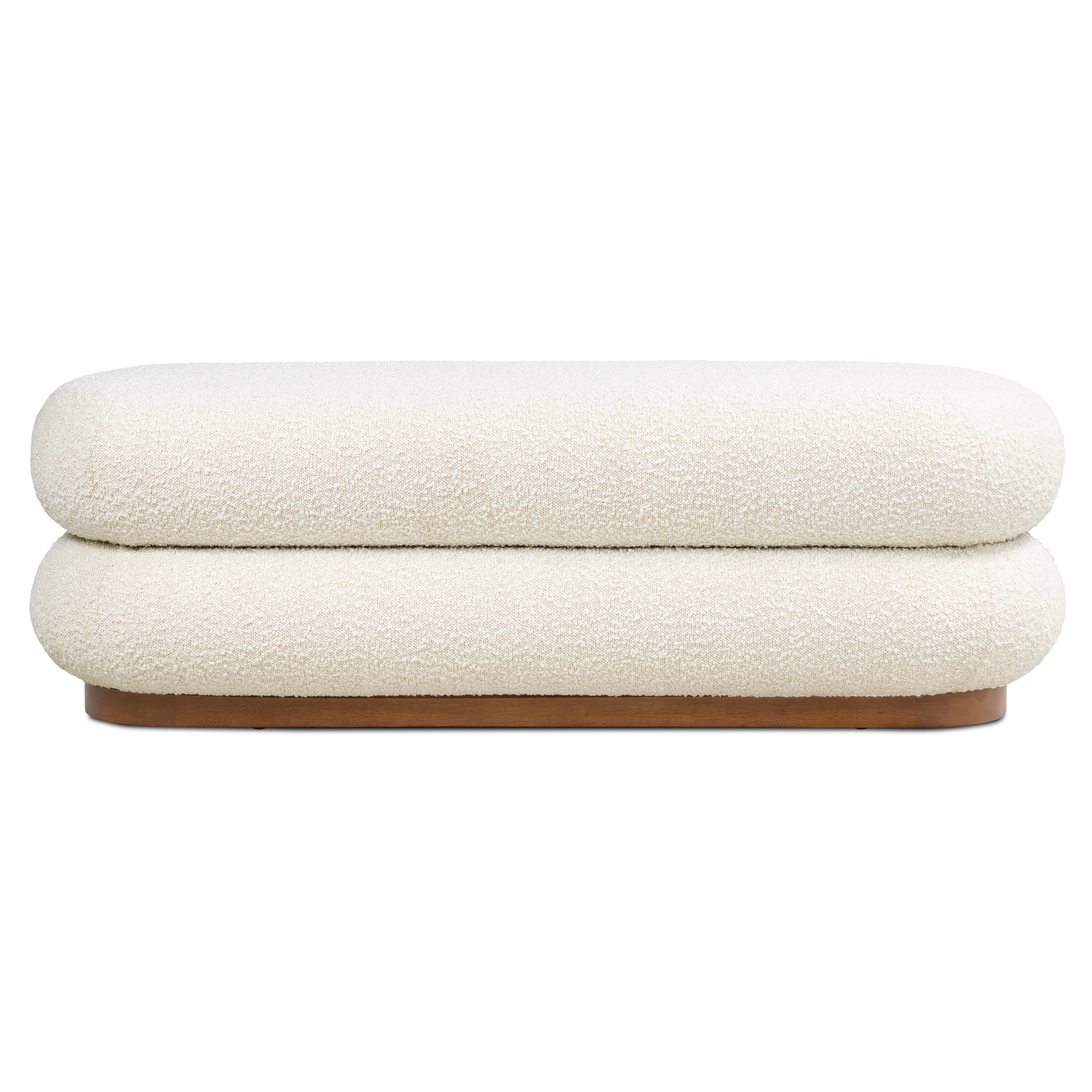 Banc | Bouclé Blanc Écume