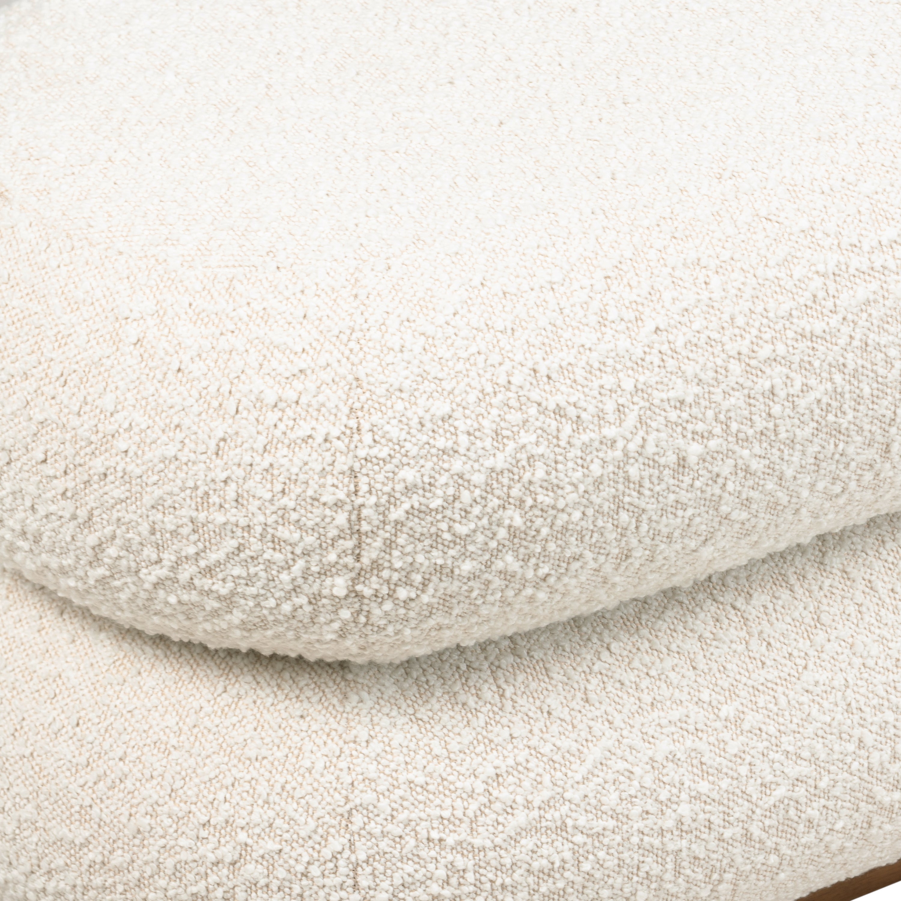 Banc | Bouclé Blanc Écume
