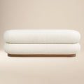 Banc | Bouclé Blanc Écume
