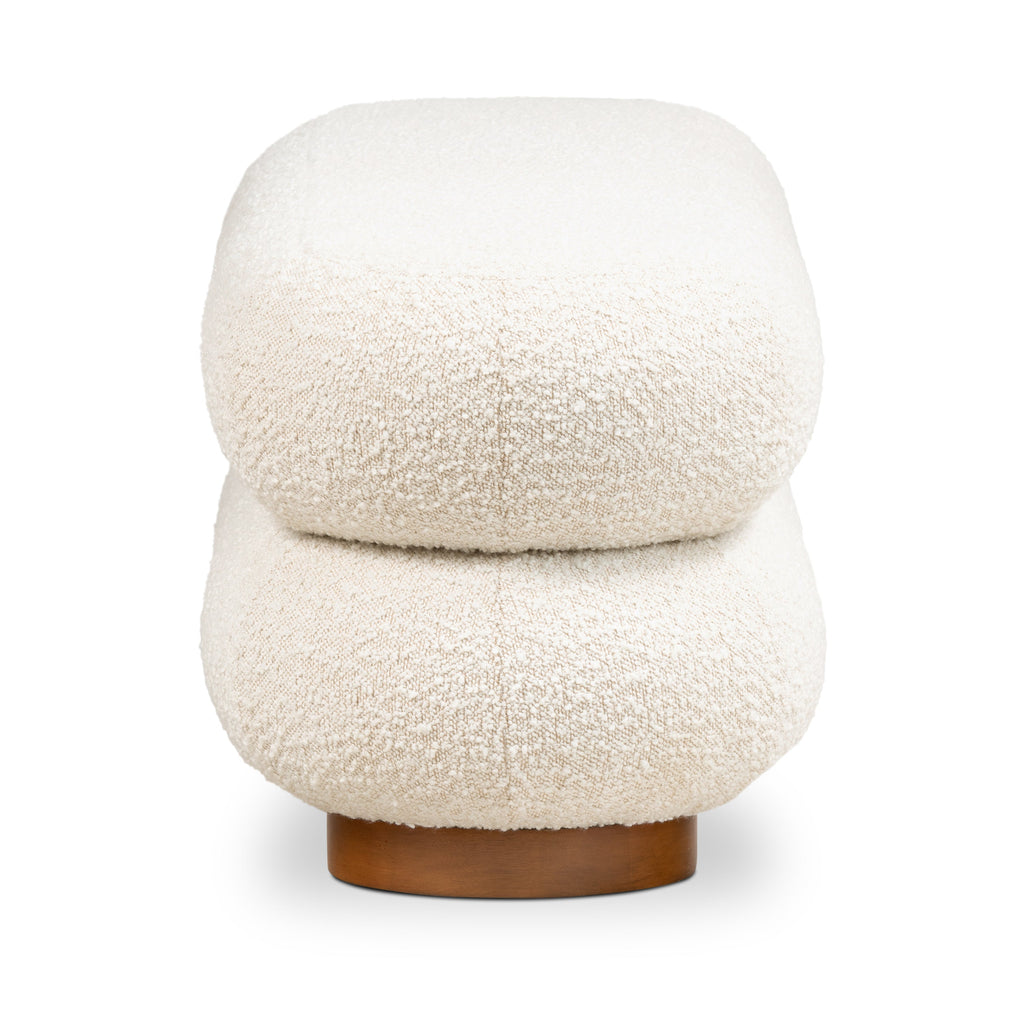 Banc | Bouclé Blanc Écume