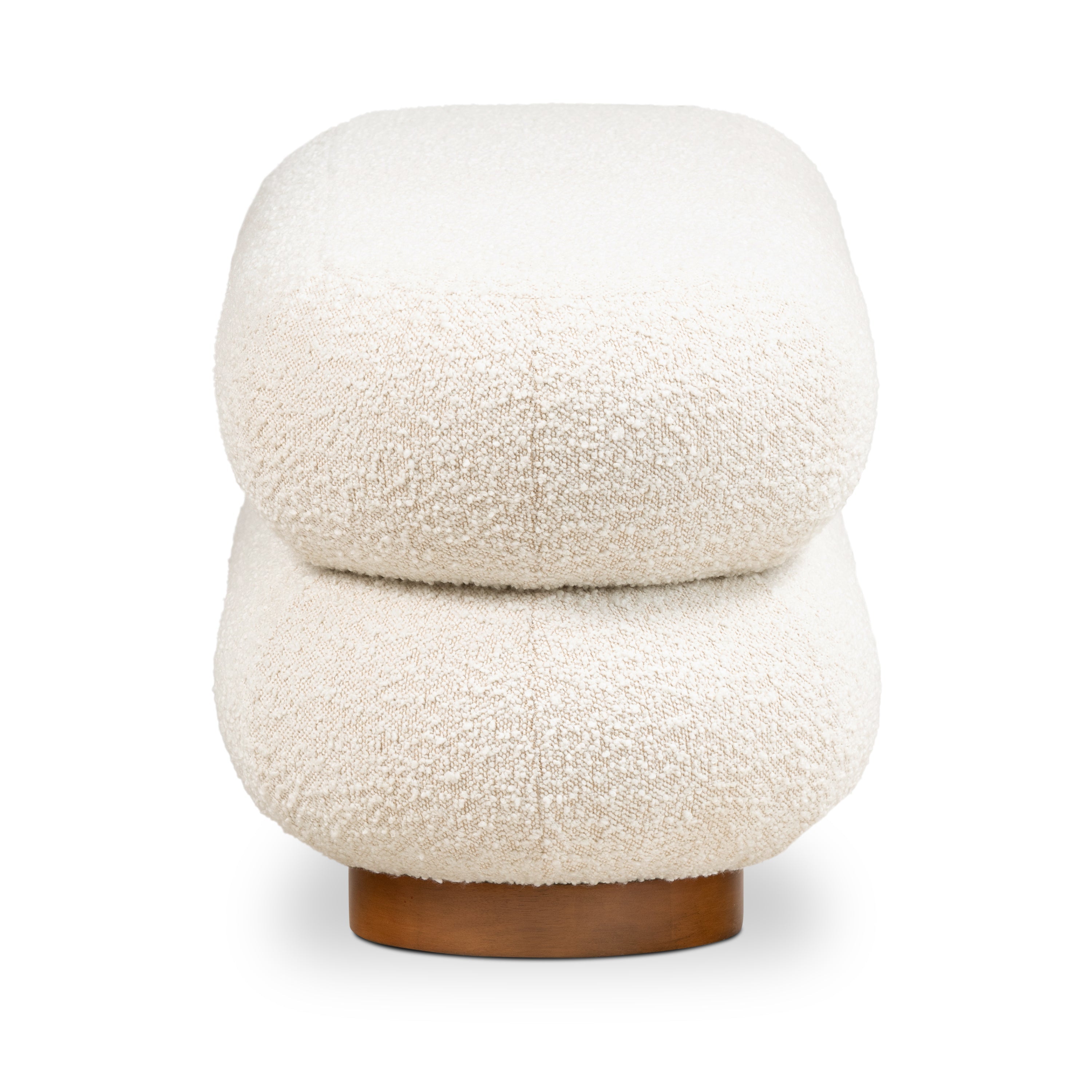 Banc | Bouclé Blanc Écume