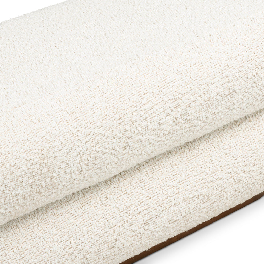 Banc | Bouclé Blanc Écume