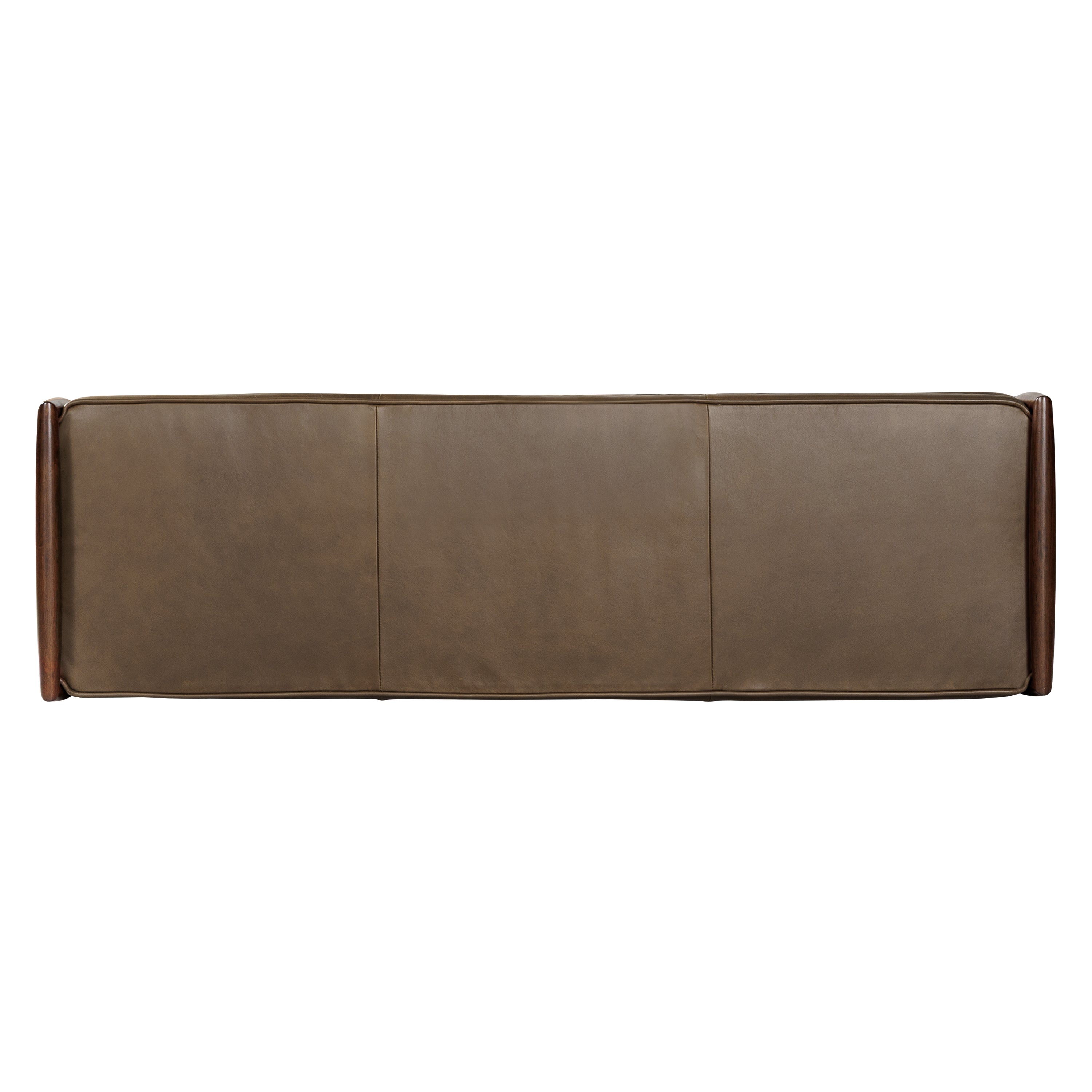 Banc en cuir 53,5 | Marron cacao
